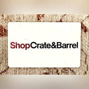 Crate&Barrel Gift Card